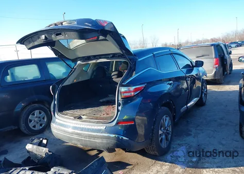 2017 Nissan Murano S из США, поврежденный, VIN 5N1AZ2MH9HN148910